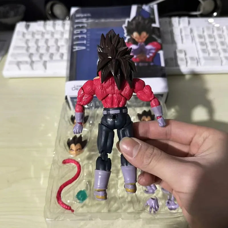 Anime Super Dragon Ball Combat Shf Saiyan Vegeta Bejita Movable Action Figure