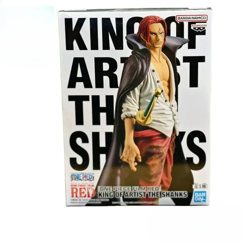 【IN STOCK】Original Banpresto King Of Artist One Piece Film Red Shanks 20cm Figure PVC Collectible Model Toy Gift