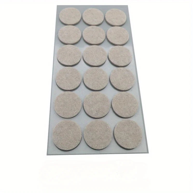 Felt Chair Leg Pads Round Square Floor Protector Self Adhesive Furniture Table Legs Pad Bumper Anti Slip Furniture Mat