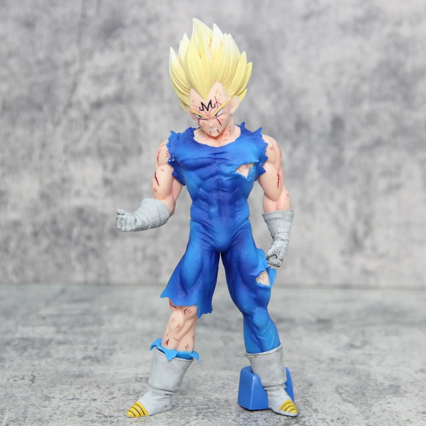 8" Anime Dragon Ball Vegeta Action Battle Damage Statue Anime Figurine PVC Model