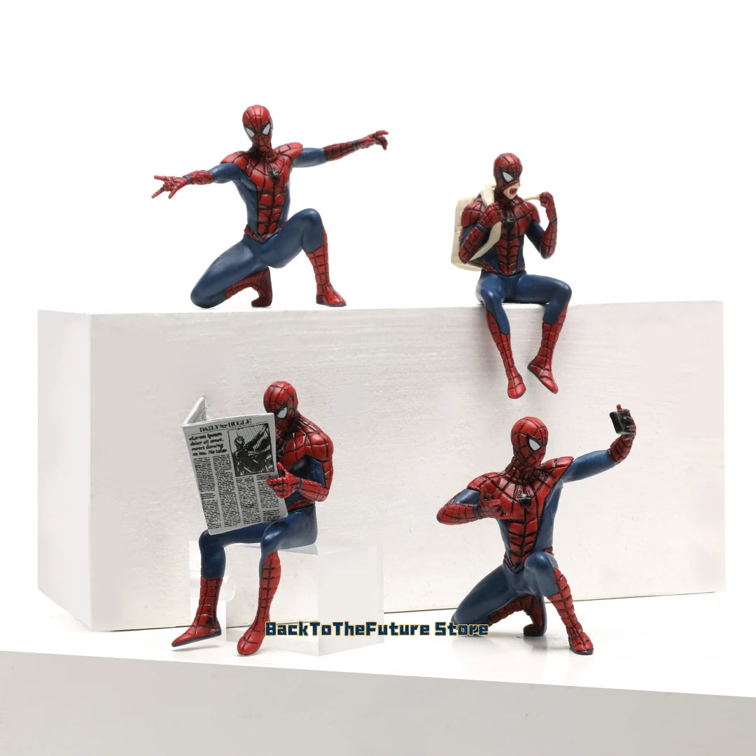 Hasbro Marvel Superhero Spiderman, 7-9cm Action Figure Spider-Man Anime Collect