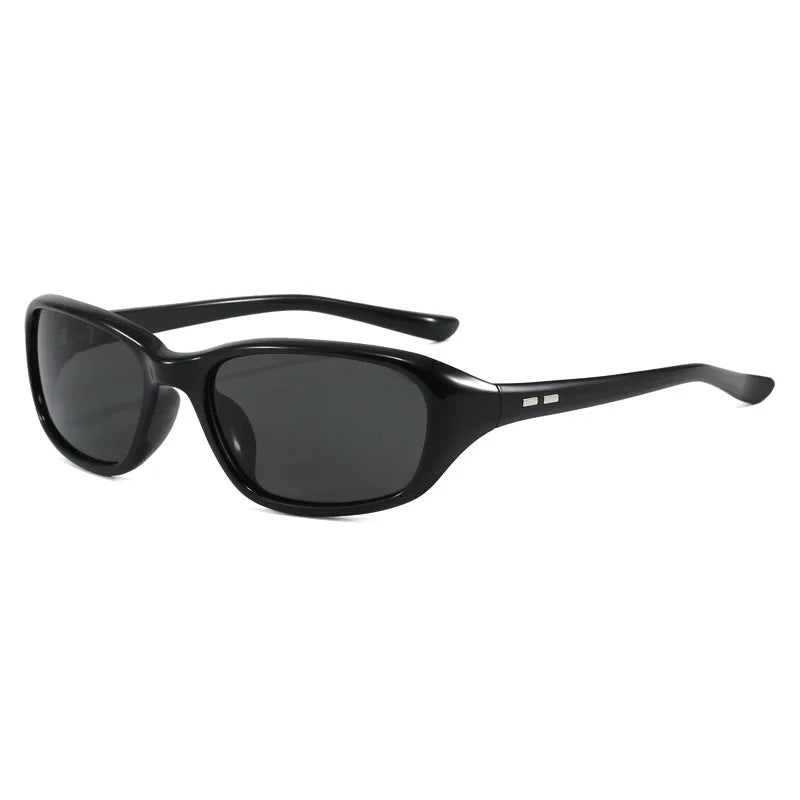 JNPCXI Retro Oval Sunglasses for Women Men Cat Eye Y2K Designer UV400 Sun Glasses Outdoor Sports Eyewear Hiking Cycling Shades