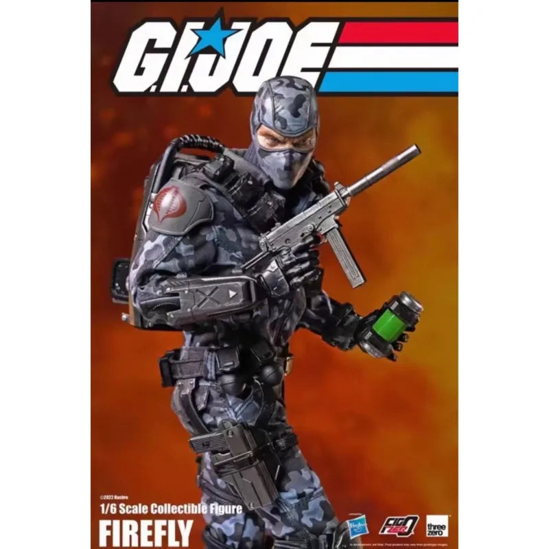 Original Hasbro Threezero FigZero G.I. Joe Series 1/6 Firefly Action Toy Figure Mode Collection