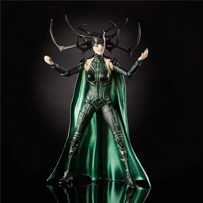 Original Hasbro Marvel Legends Series Hela Thor Figure Juice Girl Goddess of Death Skurge Action Figure Toys Model Collection