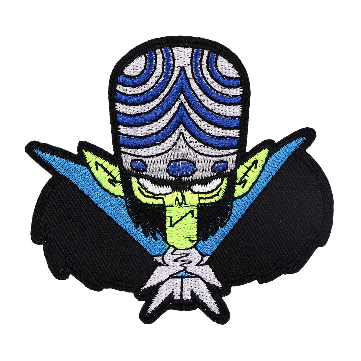 Funny Villain Iron On Patch Cartoon Patches For Clothing Embroidered Patches On Clothes Punk Clothes Stripes Decor