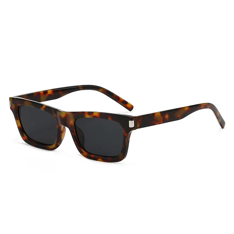 JNPCXI New Fashion Small Square Sunglasses Women Luxury Retro Shades UV400 Men Trending Sun Glasses Sunglasses for Women Men