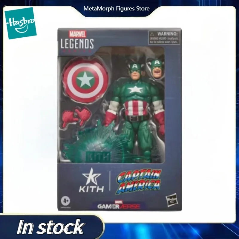 Original Hasbro Marvel Legends Series Captain America  Action Toy Figure Model Collection