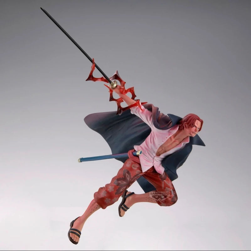 【IN STOCK】Original Banpresto Battle Record Collection One Piece Shanks Special Version 17cm Figure PVC Collectible Model