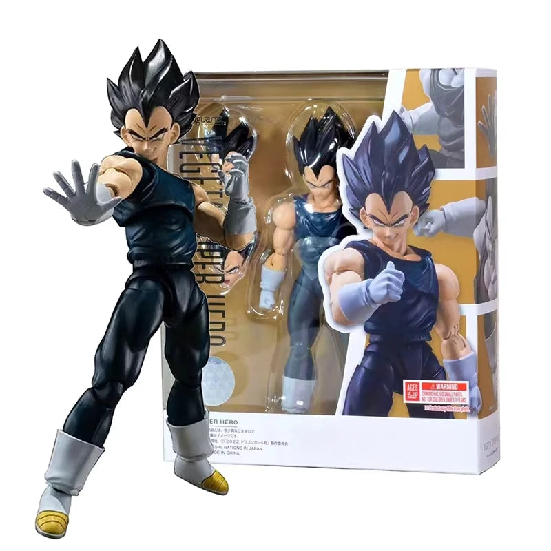 Anime Super Dragon Ball Combat Shf Saiyan Base Vegeta Movable Action Figure
