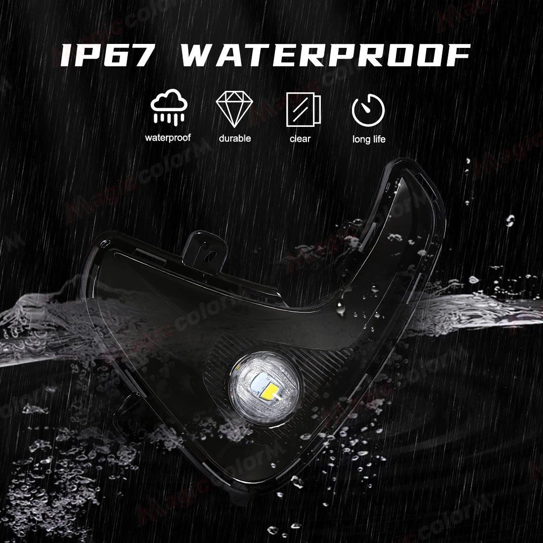 LED Fog Lamps For Toyota Vios Yaris 2020 2021 2022 Car Fog Light Front Bumper Daylight Cover Wire Harness Grille Foglights Frame
