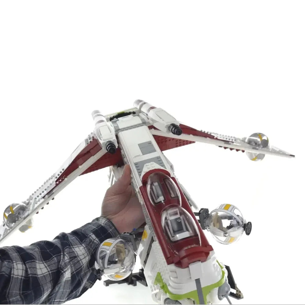 Staredamp Republic Gunship &amp Wars Building Blocks MOC Bricks Toys