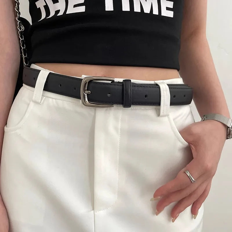 Decorative Belt Women With Skirts And Simple Korean Version Of The New Brown Belt Accessories High-End Sense