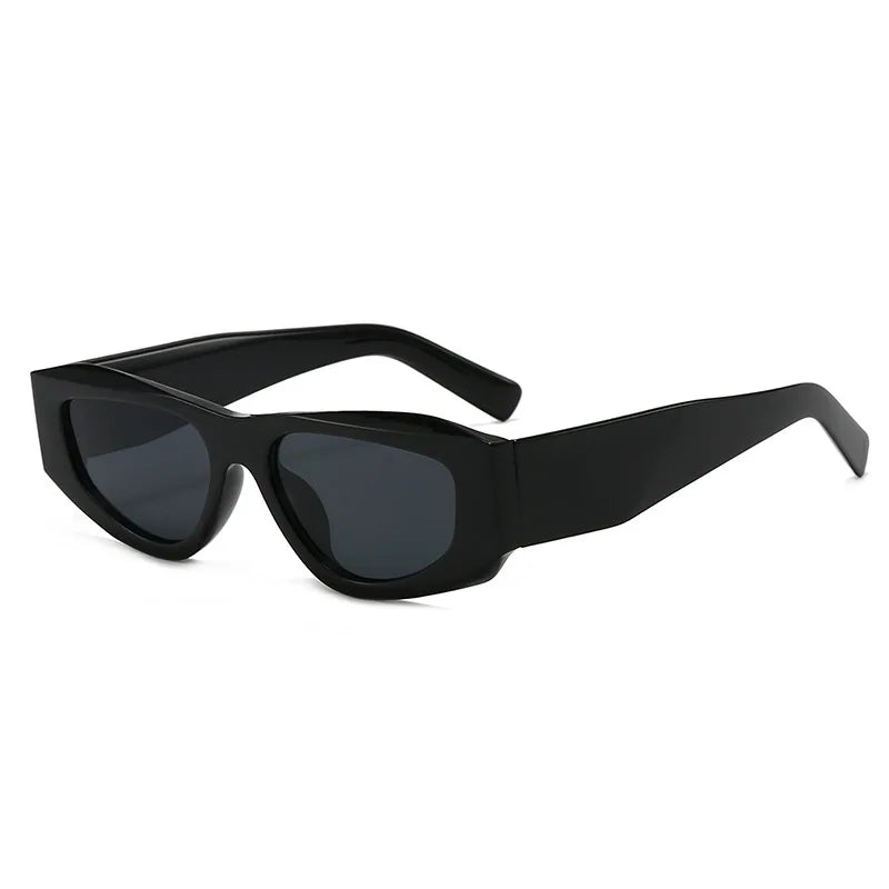 JNPCXI New Polygon Square Sunglasses Women Fashion Green Shades UV400 Retro Men Outdoor Sun Glasses