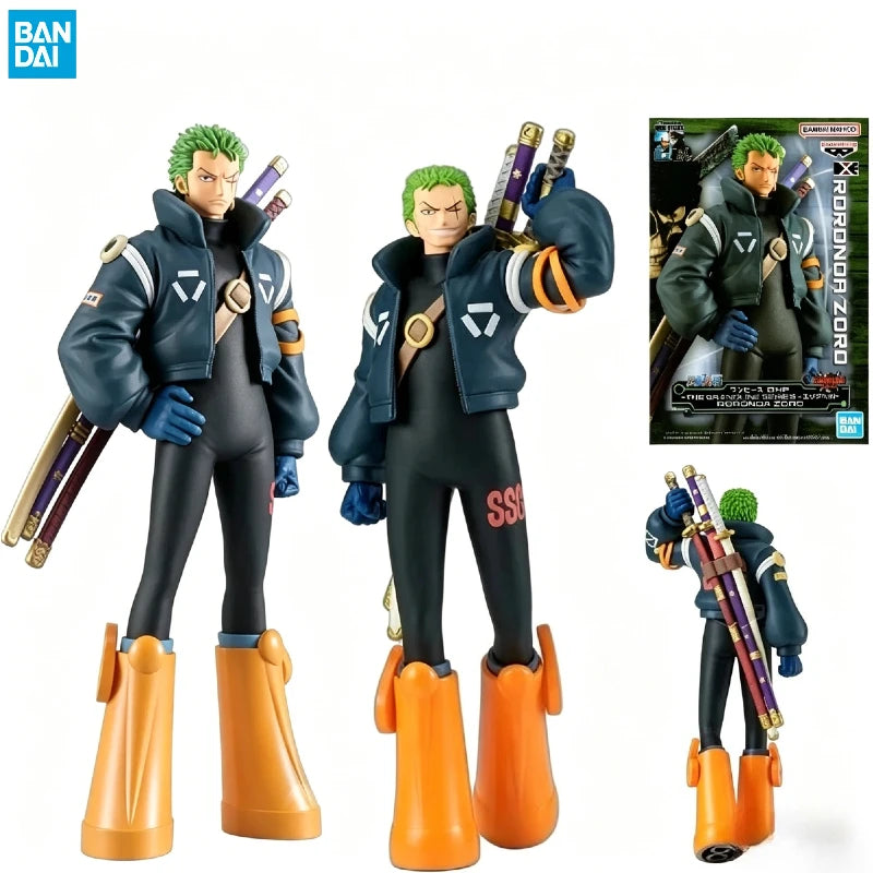 【IN STOCK】Original Banpresto DXF The Grandline Series One Piece Roronoa Zoro Egghead Island Figure Collectible Model