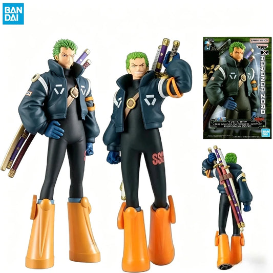 【IN STOCK】Original Banpresto DXF The Grandline Series One Piece Roronoa Zoro Egghead Island Figure Collectible Model