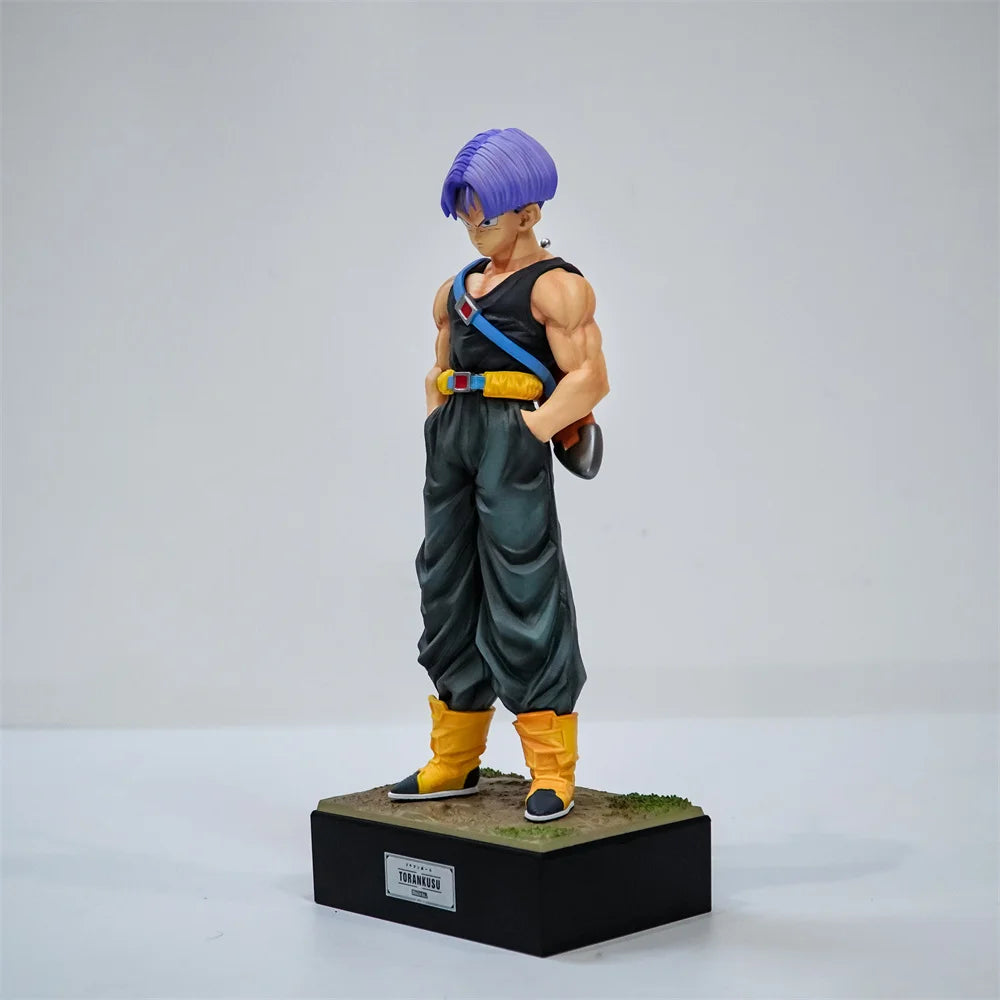 Anime Dragon Ball Z Trunks Figure Super Saiyan Future Trunks Figurine Action Figures 30CM Pvc Statue Collectible Model Toys