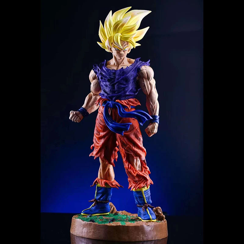 43CM Dragon Ball Z Figure Son Goku Namek Super Saiyan Figurine PVC Action Figures GK Statue Collection Model Toys for Children