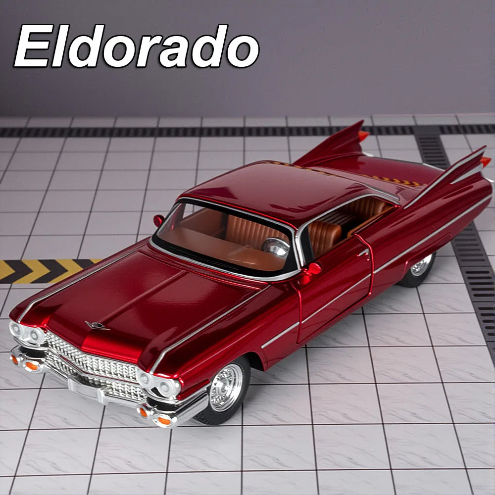 1:32 Eldorado BYD U9 Alloy Sports Car Model Ornament Toy Sound Light Pull Back Doors Opened Miniature Vehcie Boy Collection Gift