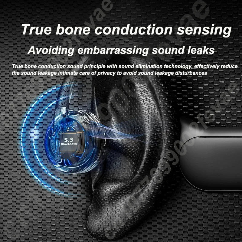 BMAD Bone Conduction Earphones IPX8 Waterproof HiFi Headset Suitable For Swimming Bluetooth 5.4 Wireless Sport Headphones MP3