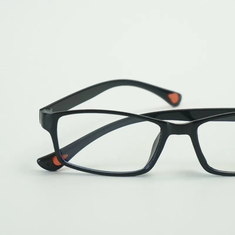 5 Pairs of Men's Reading Glasses Anti Blue Light Glasses Classic Square Frame Unique Design Retro Design Comfortable Fit