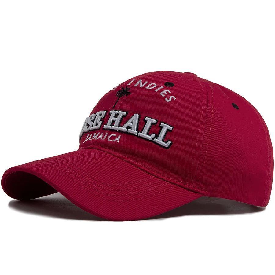 Men Letter Embroidery Baseball Cap Summer Visor Fashion Hip Hop Caps Snapback Women Casual Vintage Cotton Hat Unisex Adjustable