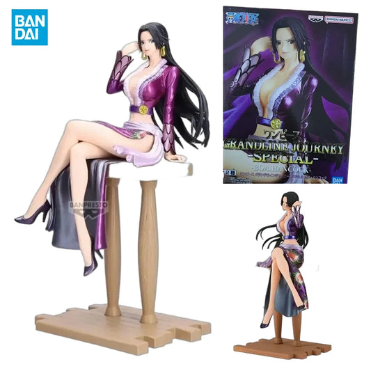 【IN STOCK】Original Banpresto Grandline Journey Special One Piece Boa Hancock 15cm Figure PVC Collectible Model Toy Gift
