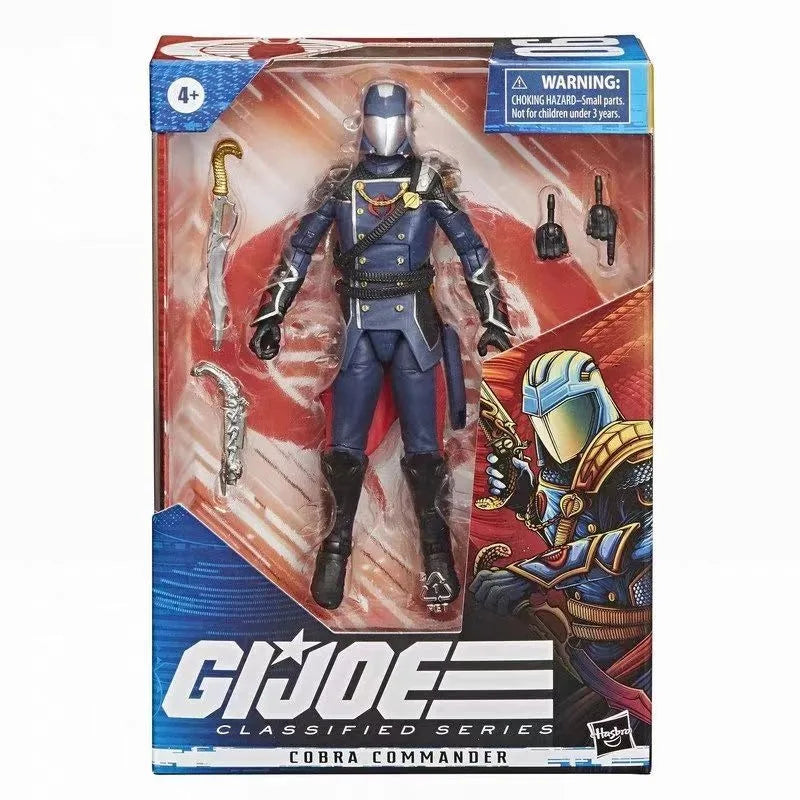 Original Hasbro G.I. Joe Classified Series 06 Cobra Commander Action Figure Collection Toys Ornaments