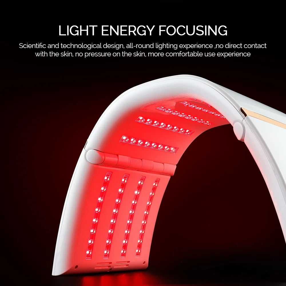 Foreverlily Face Body 7 Colors Large Light Bead LED Photon Machine Home Use High Energy LED Facial Mask PDT Machine Skin Care