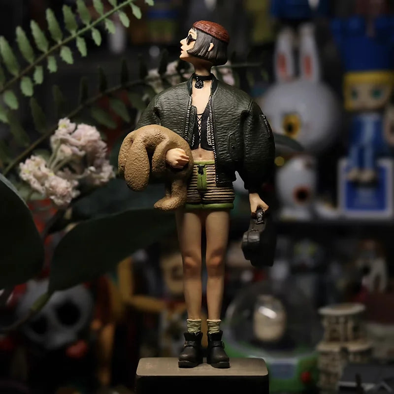 New Leon & Mathilda 1 Statue Killer Doll Movie The Professional Action Figures