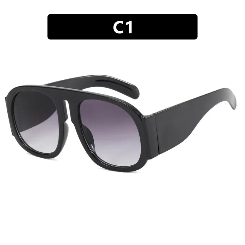 JNPCXI Goggles Oversized Glasses Frame Women One Piece Optical Shades Men Luxury Eyeglasses Frame Men Computer Glasses