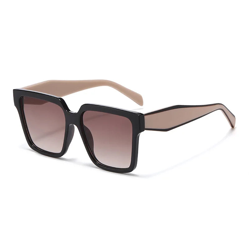 JNPCXI New Vintage Square Sunglasses Men Women Retro Purple Sun Glasses Unisex Ins Popular Shades Women Eyewear UV400