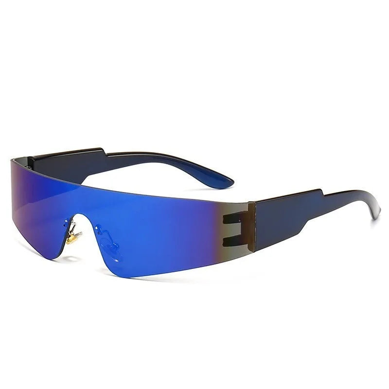 Y2K Sunglasses Eyewear Steampunk Sports Punk Goggles Fashionable  Future Style