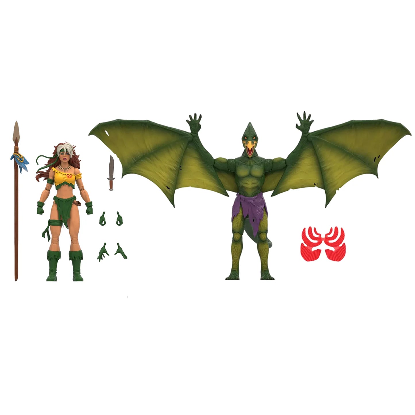Marvel Legends Rogue Shanna Sauron Savage Land 3pack SDCC Deluxe Exclusive 6" Action Figure