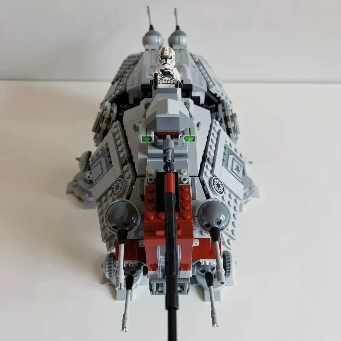 1082 PCS Terrain Tactic Actuator At-te Model Building Blocks Self-locking Bricks