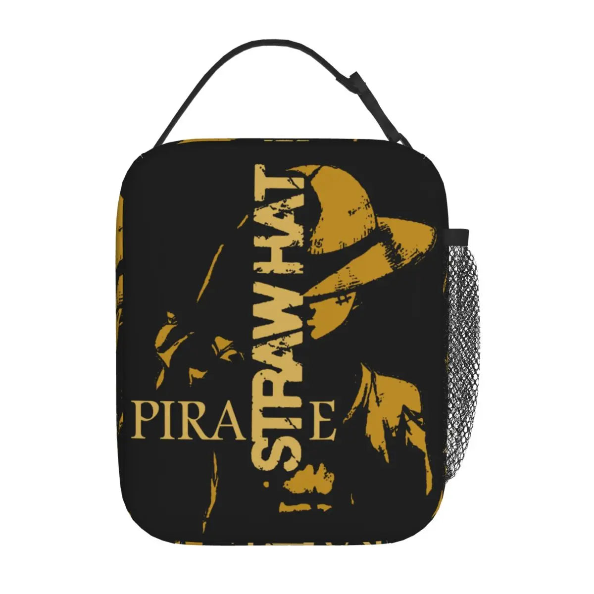 One Piece Monkey D Luffy Anime Insulated Lunch Thermal Bag Work School Bag