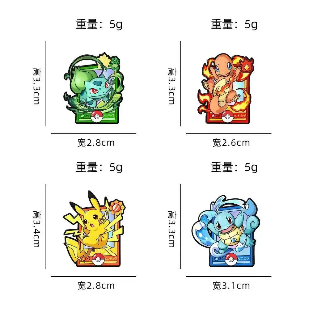 4pcs Cute Cartoon Game Console Monsters Lapel Pins Set Fashion Jewelry Brooches for Backpack Clothes Holiday Gifts