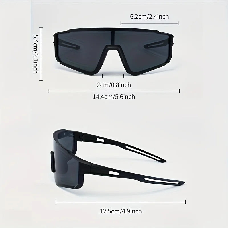 New Geometric Anti-Reflective Fashion Glasses for Women Men Oversized Fashion Frames with Rainbow Iridescent Lenses