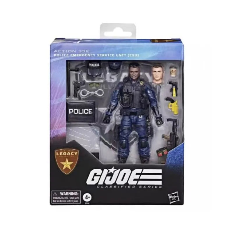 Original Hasbro G.I. Joe Classified Series POLICE EMERGENCY SERVICE UNIT [ESU] Anime Figure Toy Model Collection