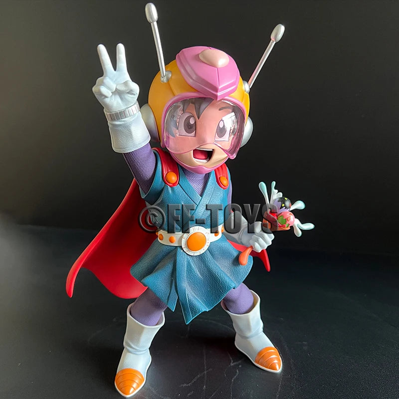Anime Dragon Ball Gt Pan Figure Mister Satan Pan Figurine 22cm PVC Action Figures Collection Model Toys for Children