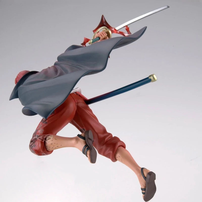 【IN STOCK】Original Banpresto Battle Record Collection One Piece Shanks Special Version 17cm Figure PVC Collectible Model