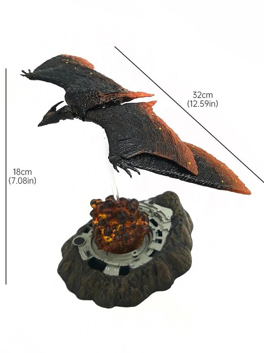 2019 Godzilla：King of the Monsters Movie Mothra Rodan Dinosaur Action Figures