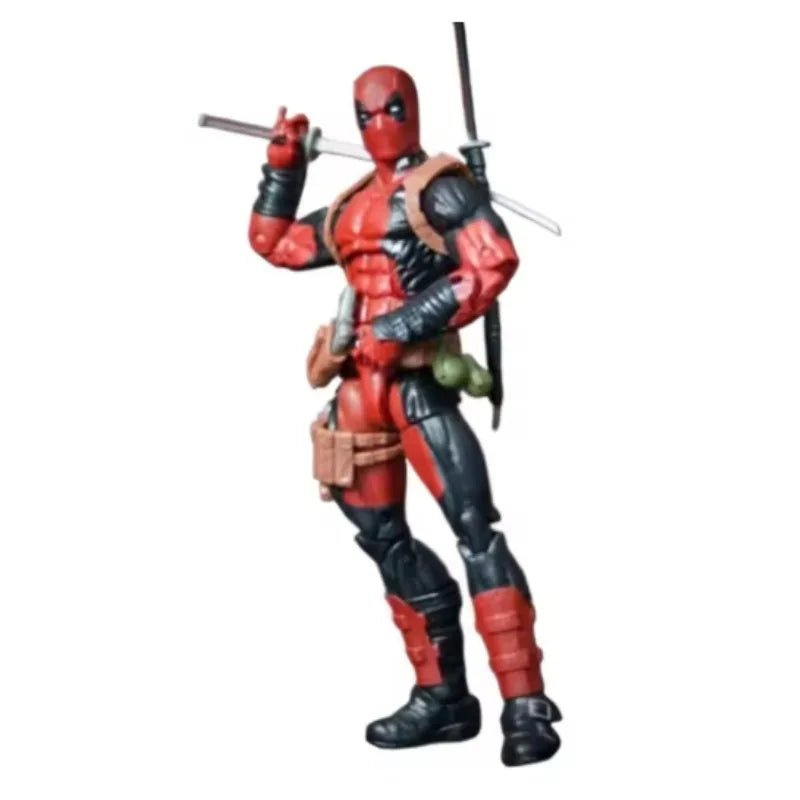 Original Hasbro Marvel Legends Series X-Men Deadpool Anime Figure Toy Collection Model
