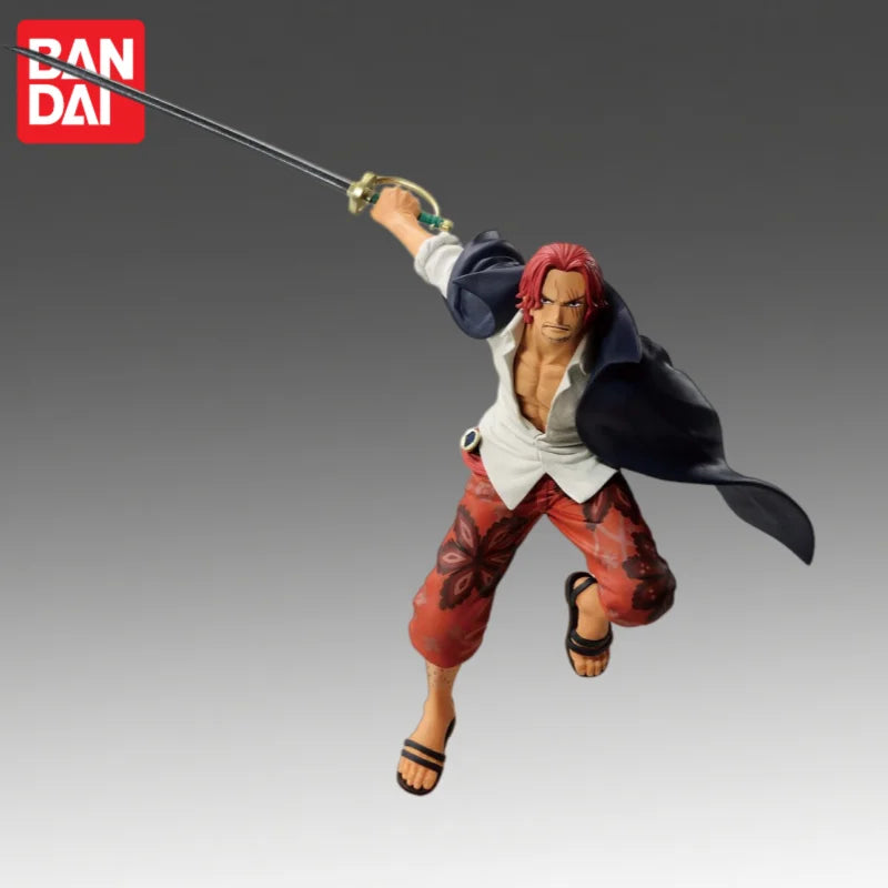 Special OfferIn Stock Bandai Original Banpresto One Piece Shanks Action Figure Mol Doll Brand New Boxed Anime Characters Toys Mo