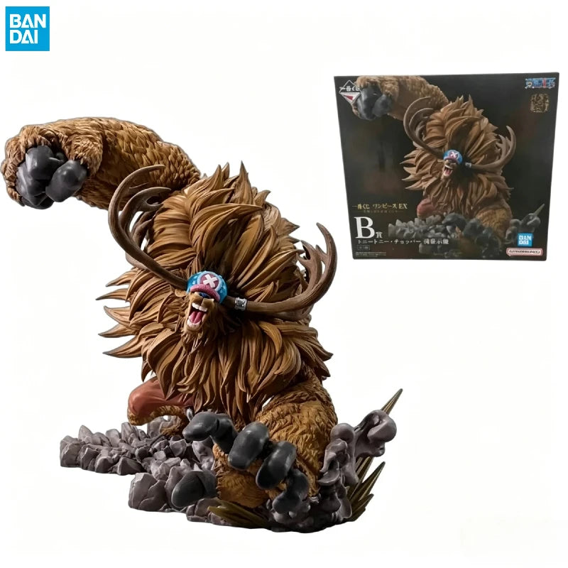【IN STOCK】Original Bandai Ichiban Kuji One Piece Tony Tony Chopper Monster Point Soul Demon Image Figure Anime Collectible Model