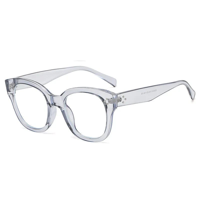 JNPCXI Square Anti Blue Light Glasses Frame Women Men Eyewear Optical Computer Eyeglasses Frames Spectacle Fake Eyeglass Eyewear