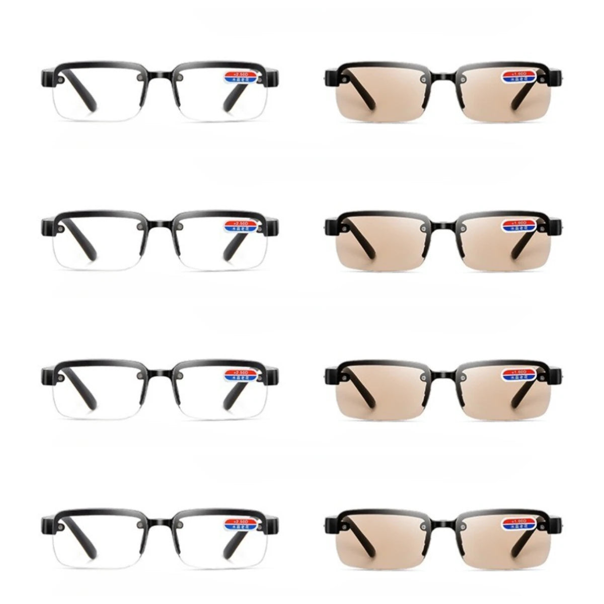 Reading Glass Natural Crystal Lenses for Men and Women with Grade+1.0~+4.0 Eye Protection Glasses