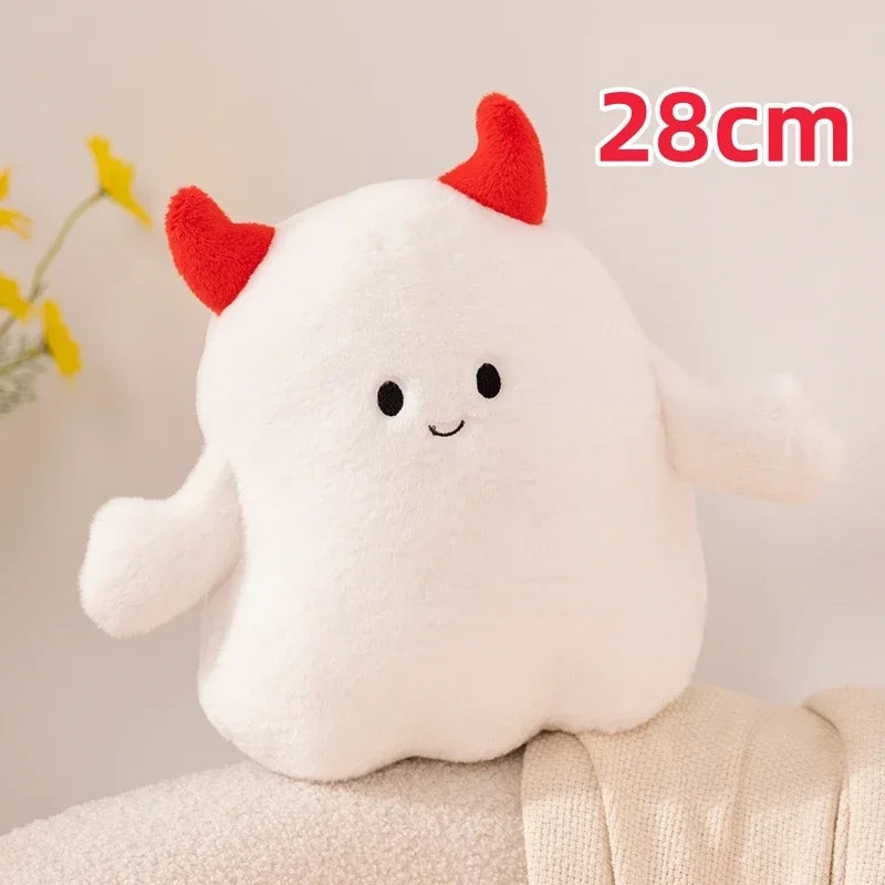 18~30cm Kawaii Halloween Pumpkin Ghost Plush Toy Plushie Soft Plant Stuffed Doll Holidays Props Decorative Throw Pillow for Kids