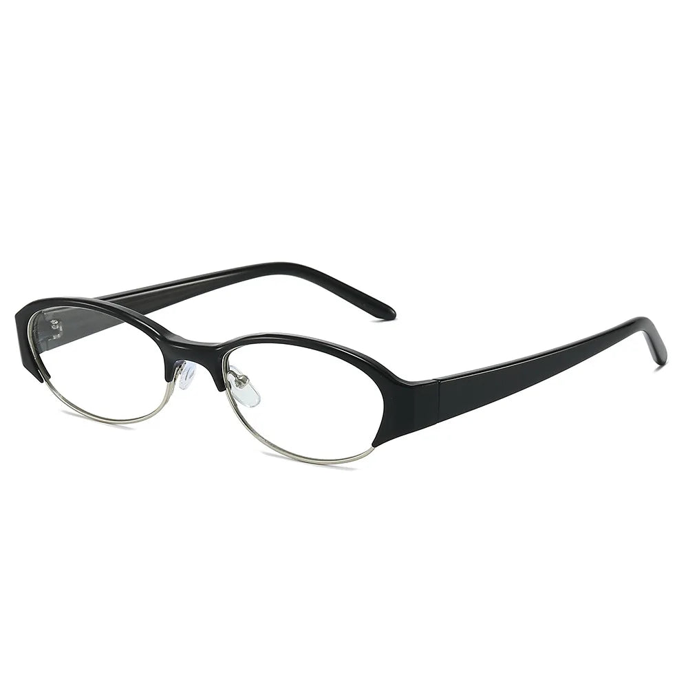 JNPCXI New Ins Popular Fashion Oval Sunglasses Women Retro Punk Shades UV400
