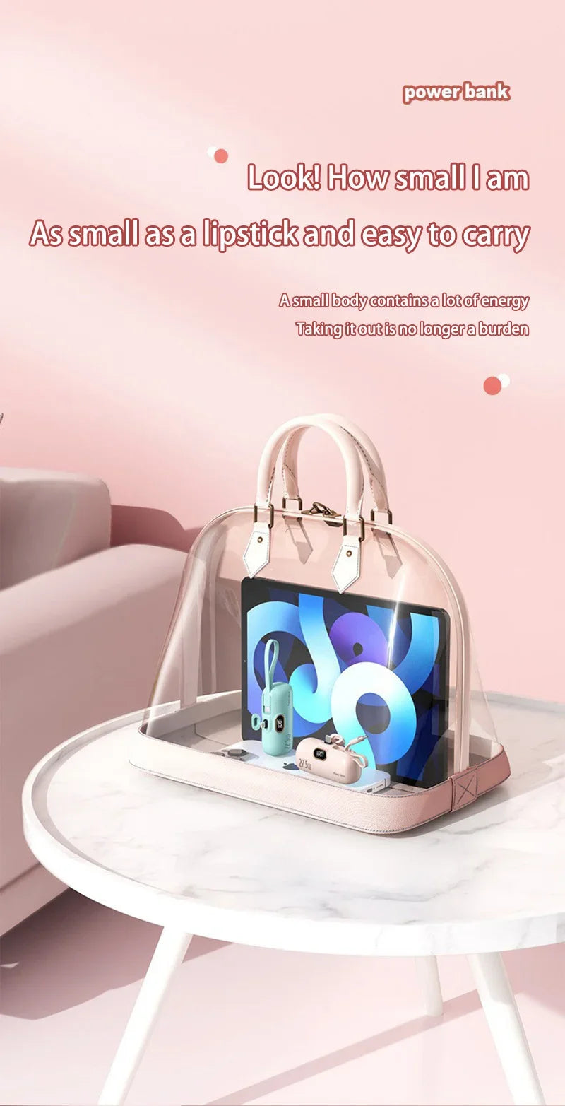 Xiaomi Mini Convenient Mobile Power Bank 30000mah Fast Charging Iphone/Android P