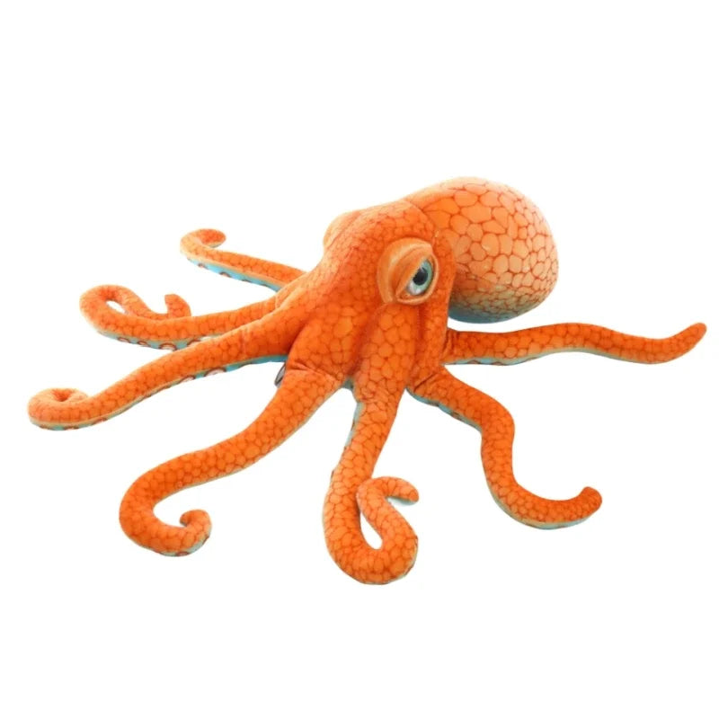 Simulation Octopus Tucked Stuffed Realistic Squid Toys Animal Dolls Funny Decor Realistic Squid High Quality Gifts For Friends